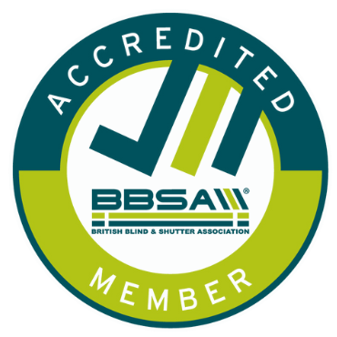 BBSA Accredited Member badge, a green and teal circle with stylized logo and text