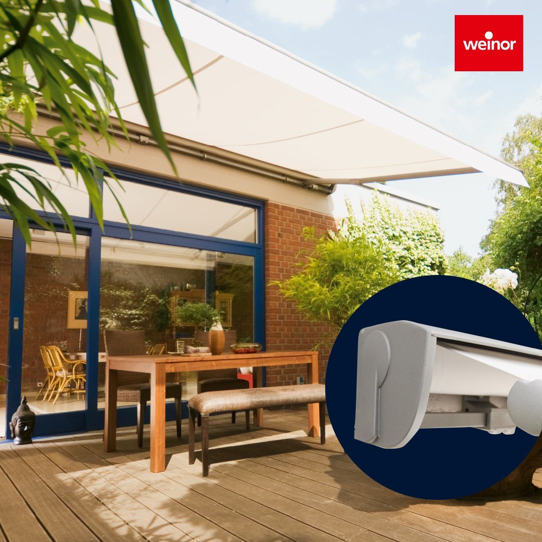 A picture of a weinor awning on a patio