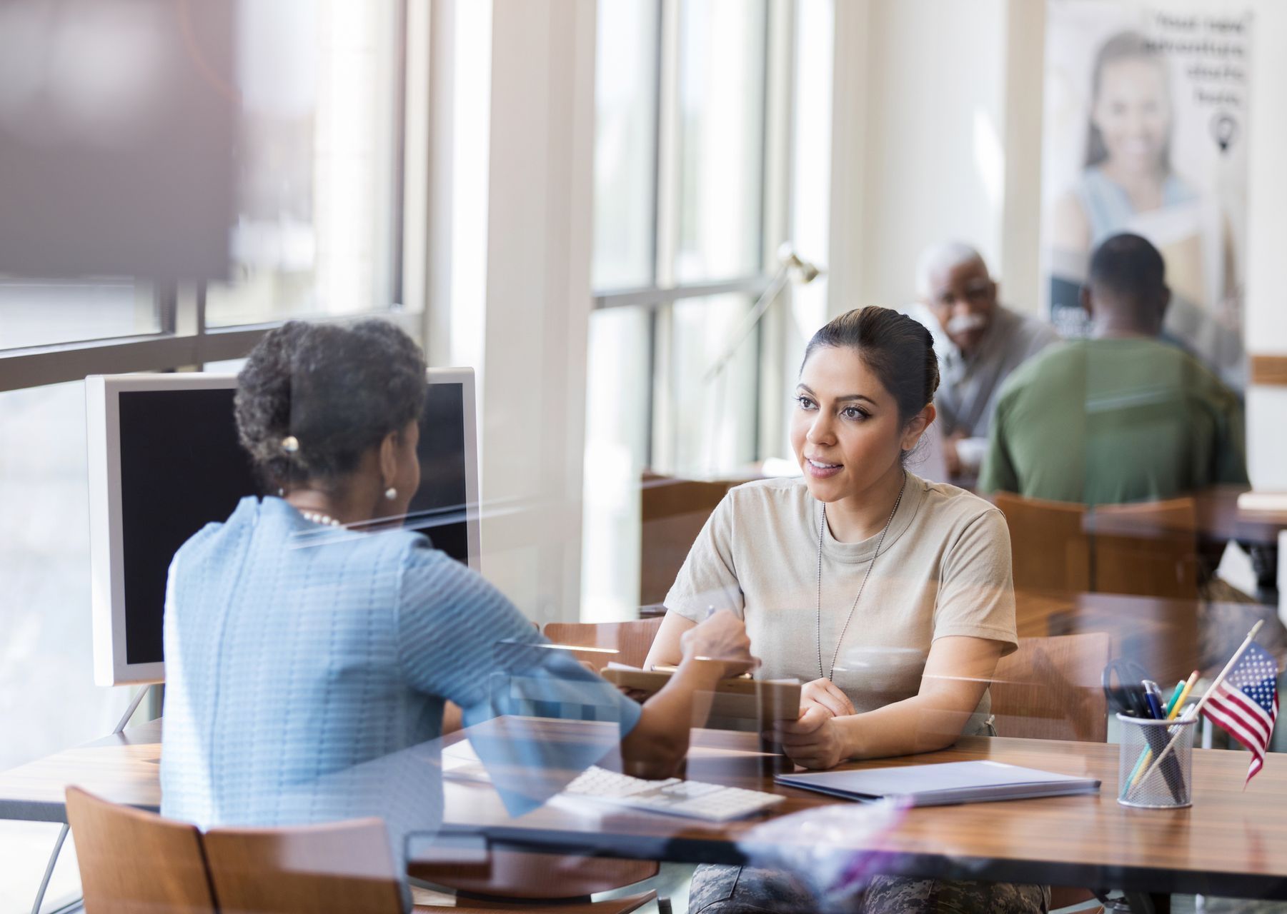Man Discussing on A Meeting — Altamonte Springs, FL — J&A AND TARHEEL ASSOCIATES INC