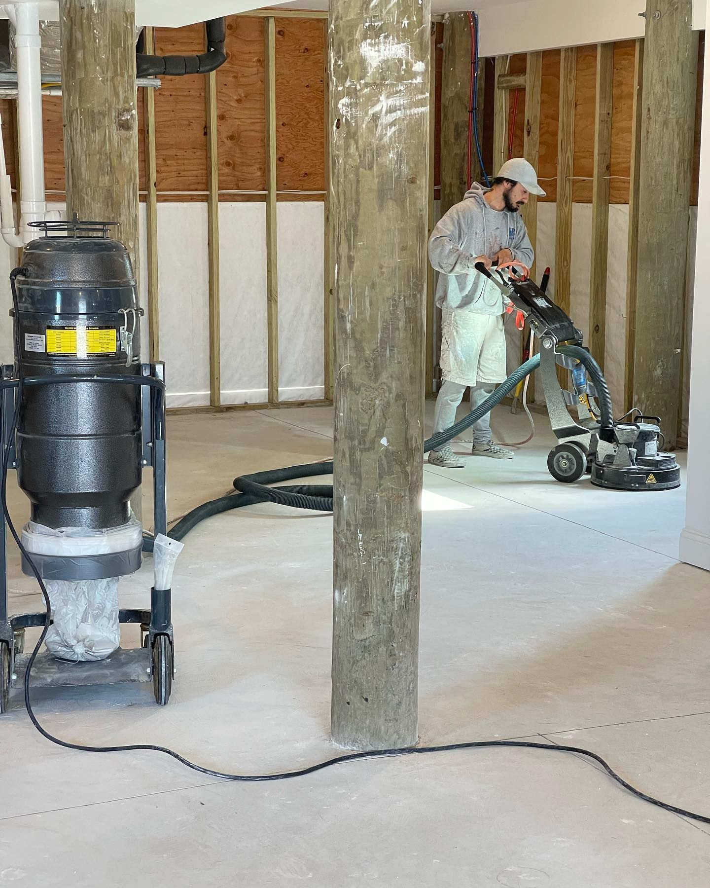 SPG Paint and Stain LBI garage epoxy floor