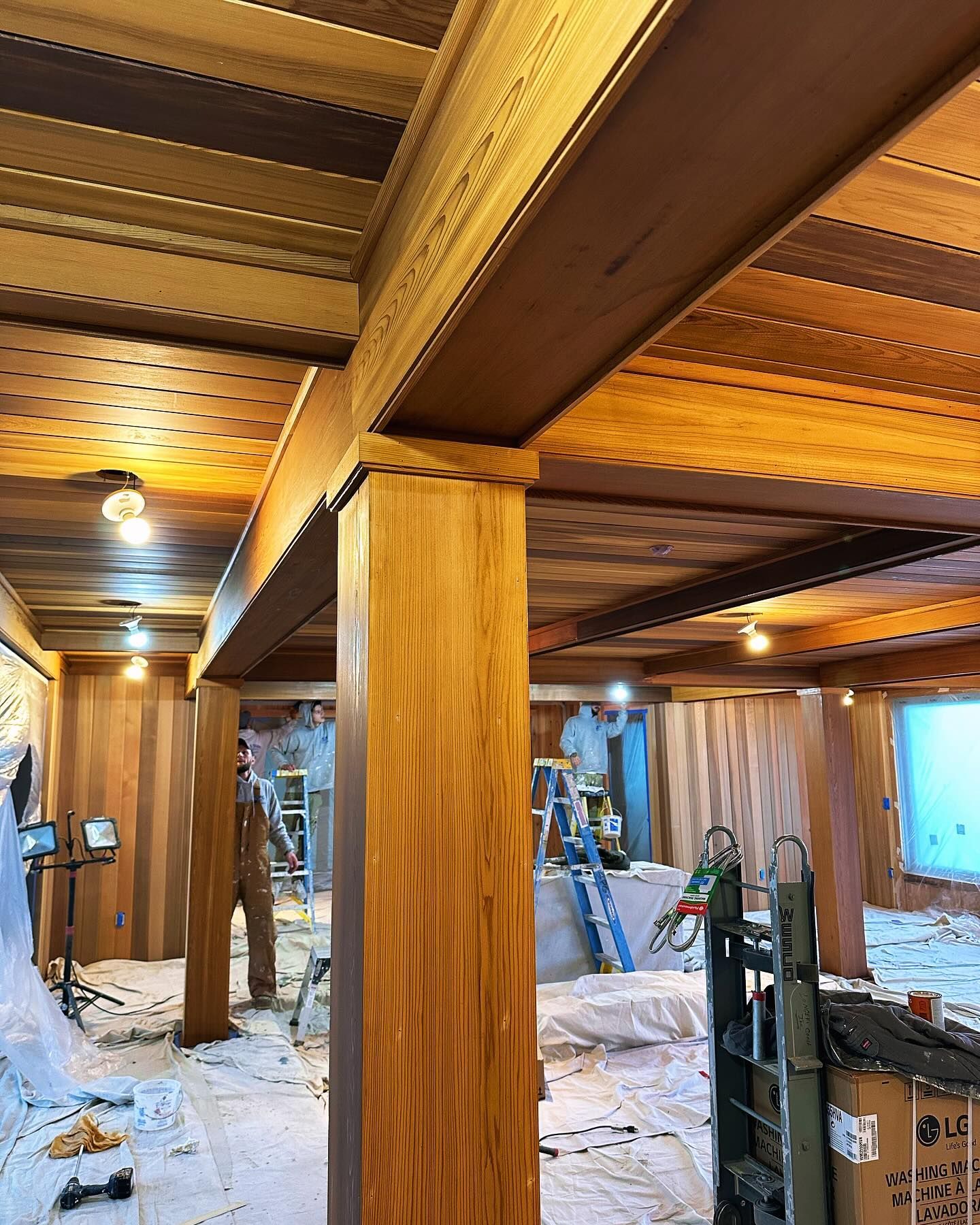 Best LBI Painter SPG Paint and Stain cedar siding power wash 