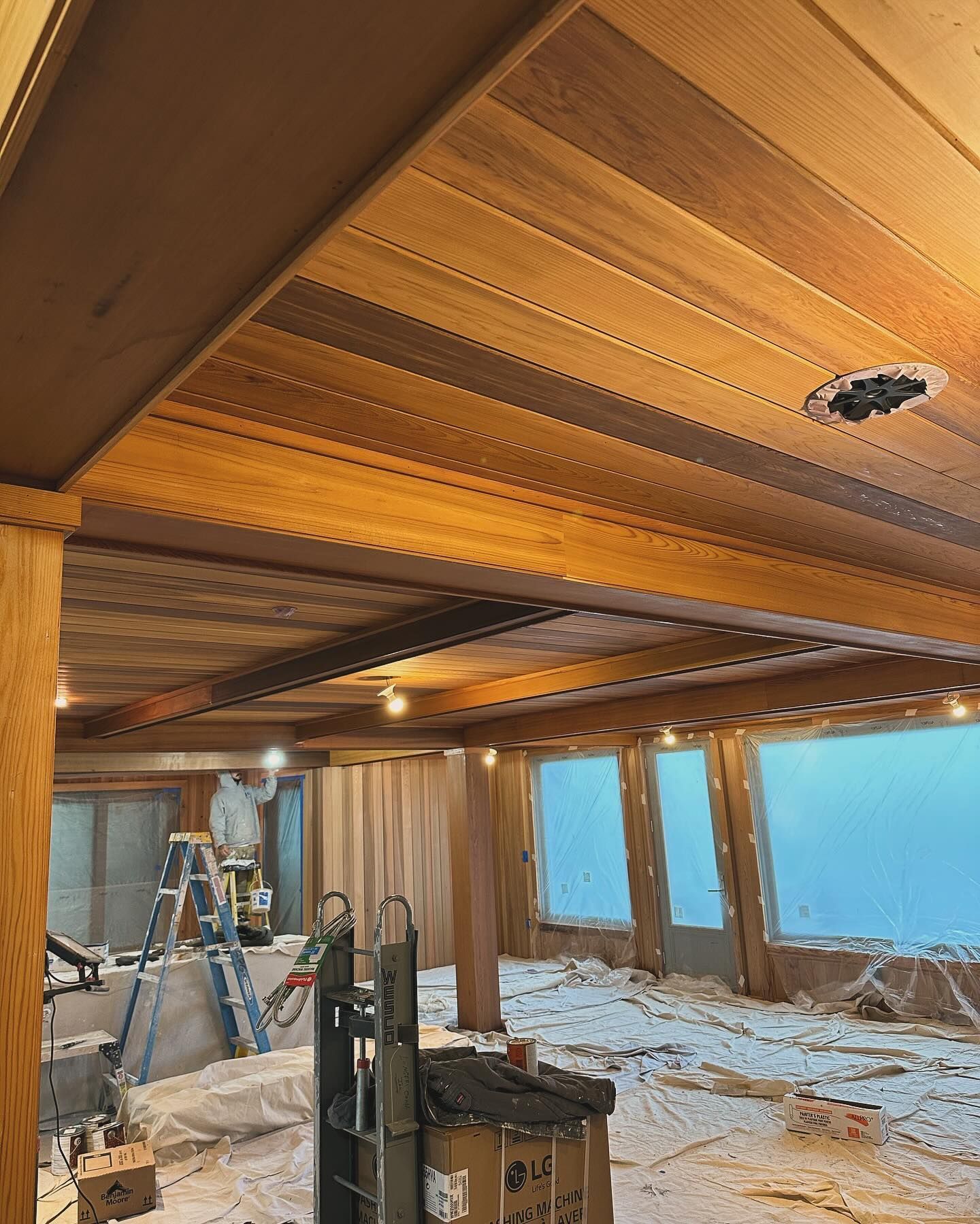 Best LBI Painter SPG Paint and Stain cedar siding power wash 