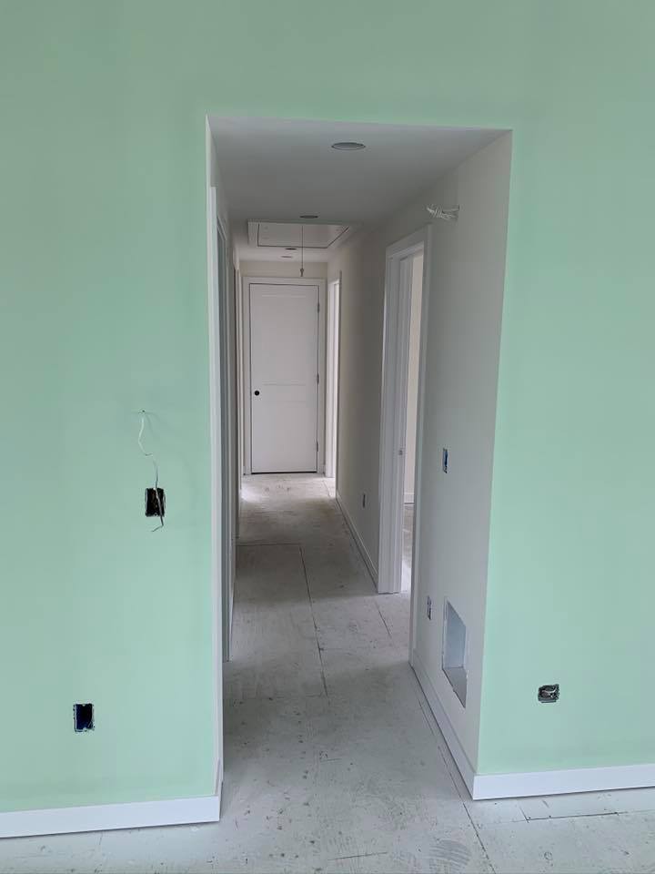 New Home Construction Spec House Beach Haven LBI SPG Paint and Stain Long Beach Island painter