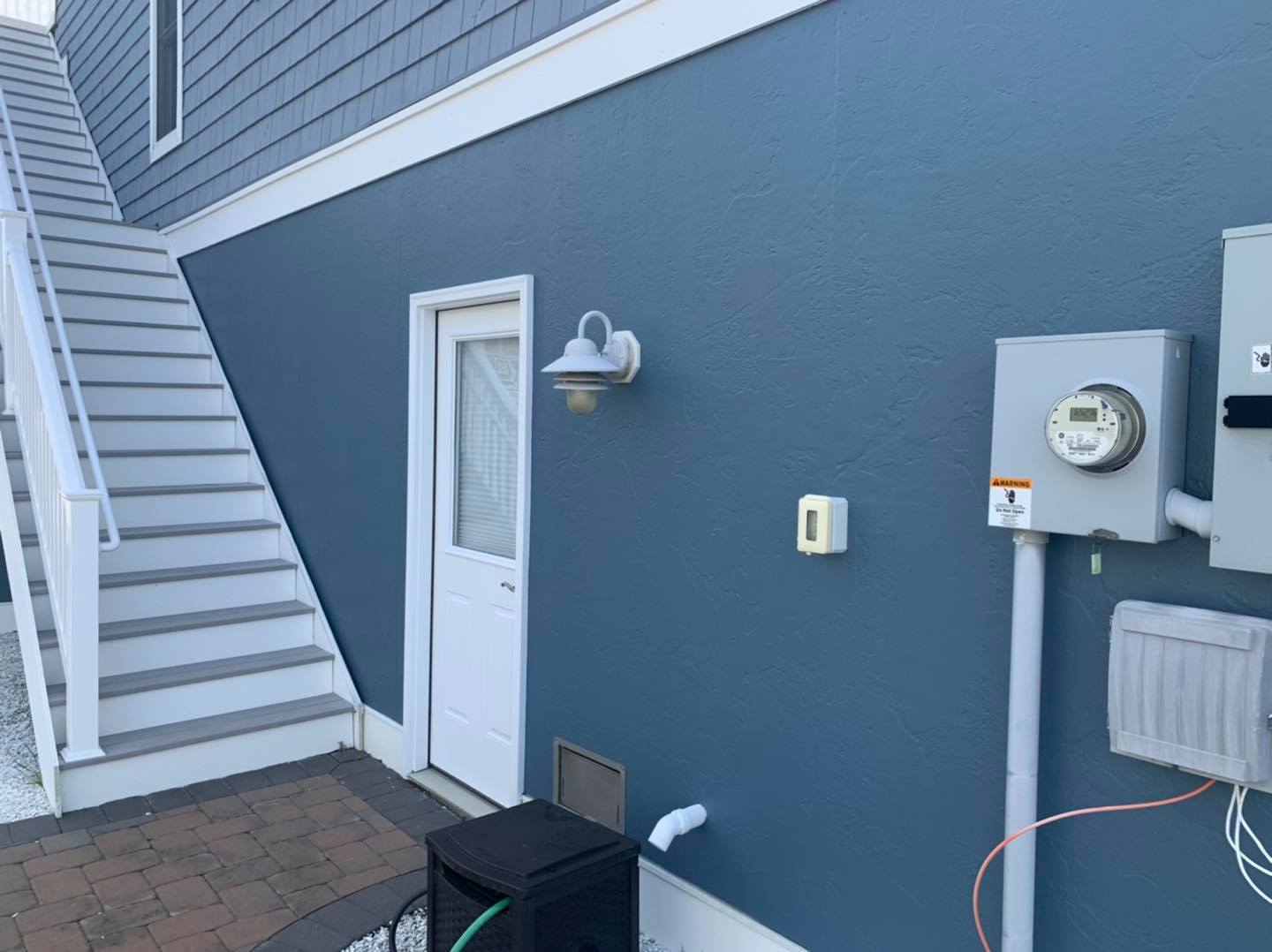 Carpenter Cedar Shake Siding LBI Best Painter Power Wash SPG Paint and Stain Long Beach Island painter #1  Cement Board Painting