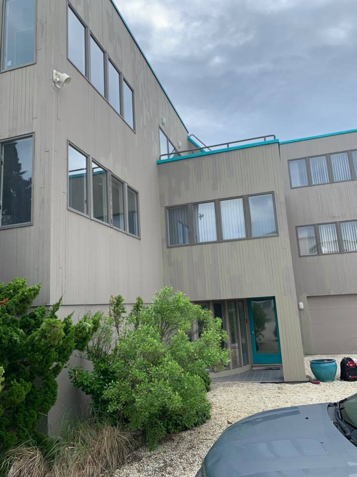 House Painting North Beach Haven LBI Long Beach Island Custom Home exterior SPG Paint and Stain