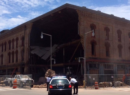 The Old Montgomery Theatre - Wall Collapse - Montgomery, AL