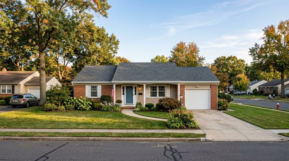Post-war ranch home in Muhlenberg Township, Pennsylvania