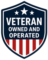 Veteran Owned and Operated Badge
