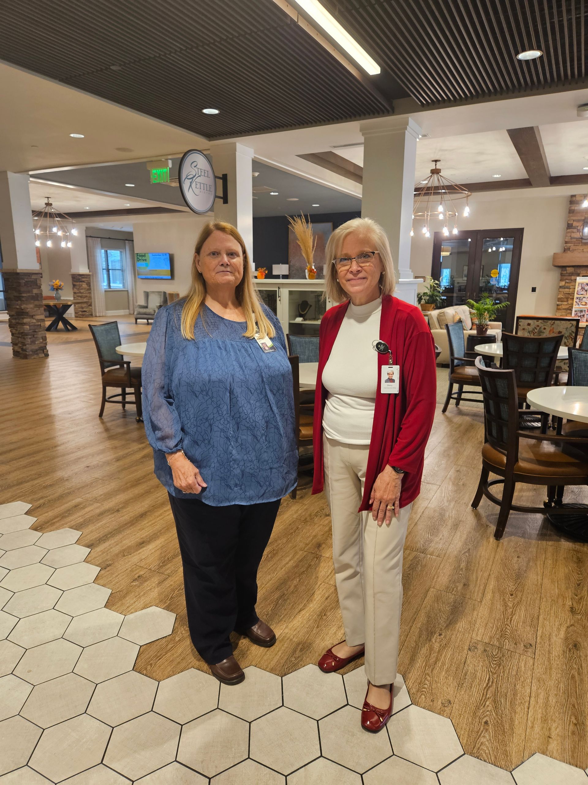 On September 18th our CEO Sherry Turner hosted Stacey Smith from Mercy One Hospital for a Walk in Friendship.  This helps to fuether grow the great relationship both companies share!  Thank you for coming Stacey!