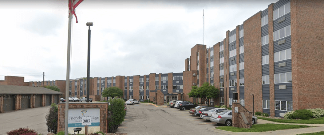 Front entrance of Village Place independent living