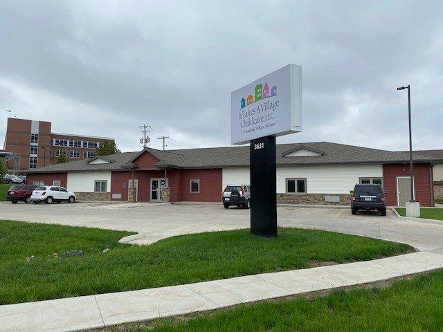 Complete outside view of It Takes a Village Childcare Center