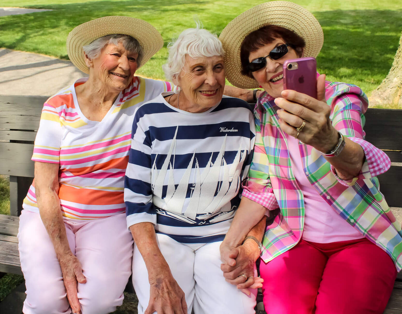 Spend more time outdoors laughing and enjoying your day. 