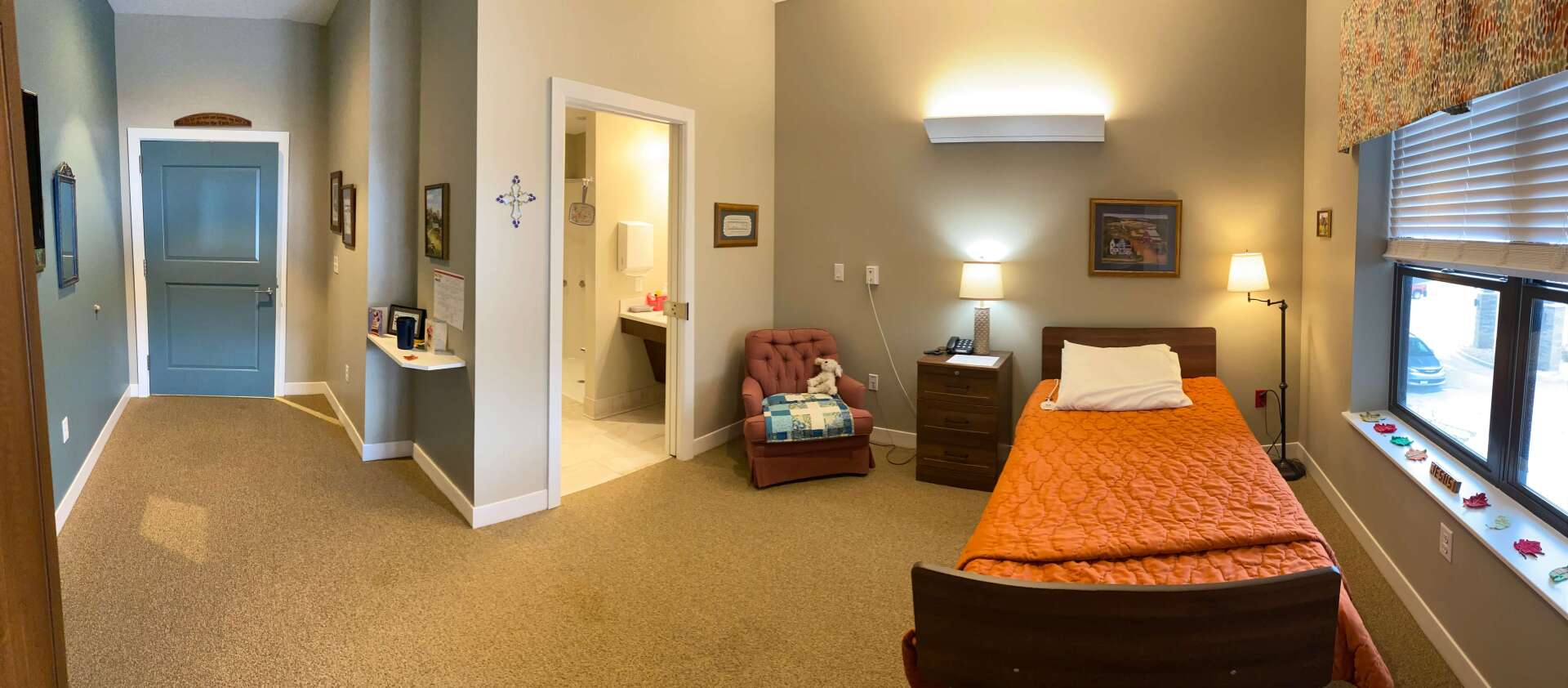 residents room in Wellspring Living Health Center