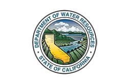 California Department of Water Resources seal with circular text and landscape emblem
