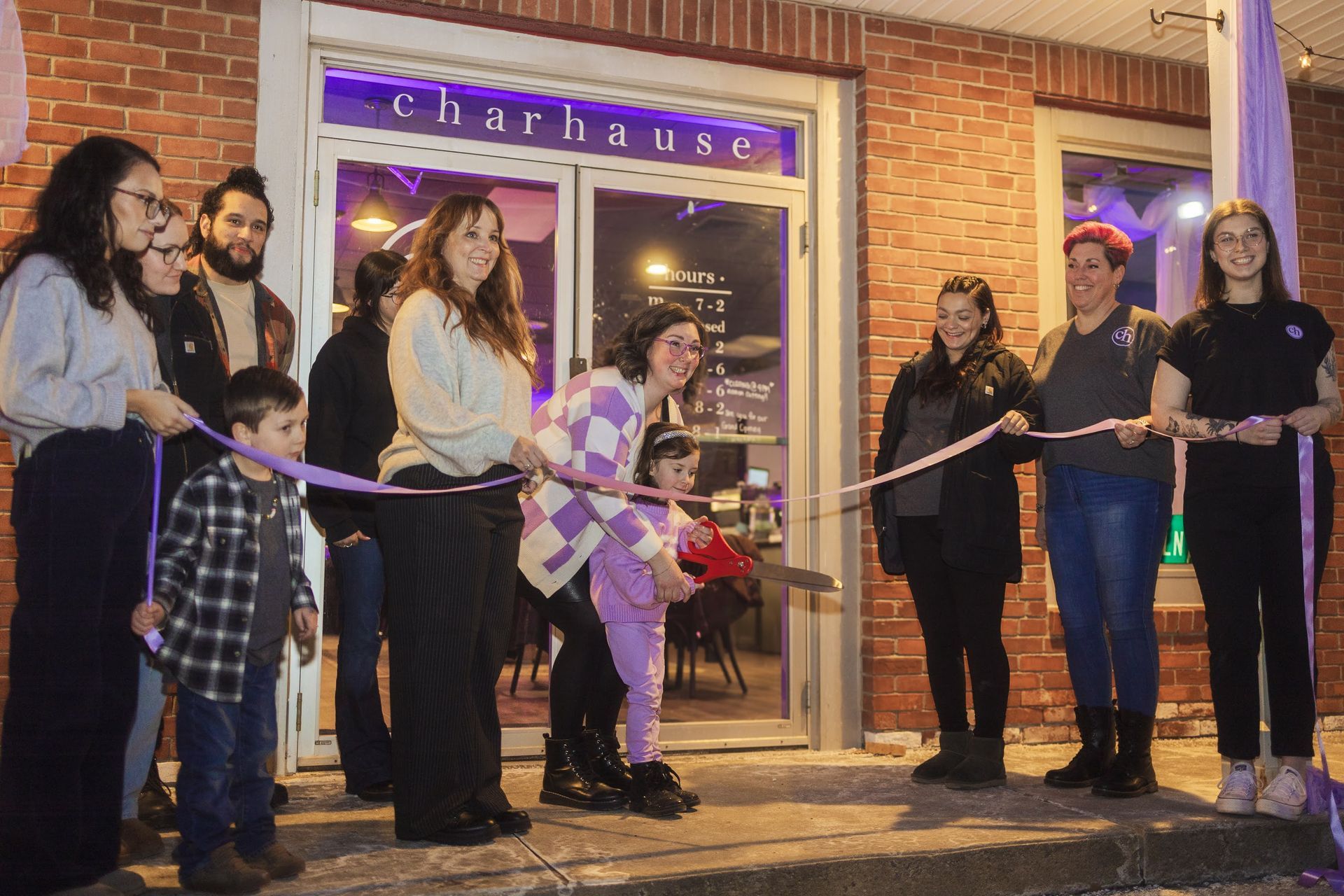 Charhause Ribbon Cutting