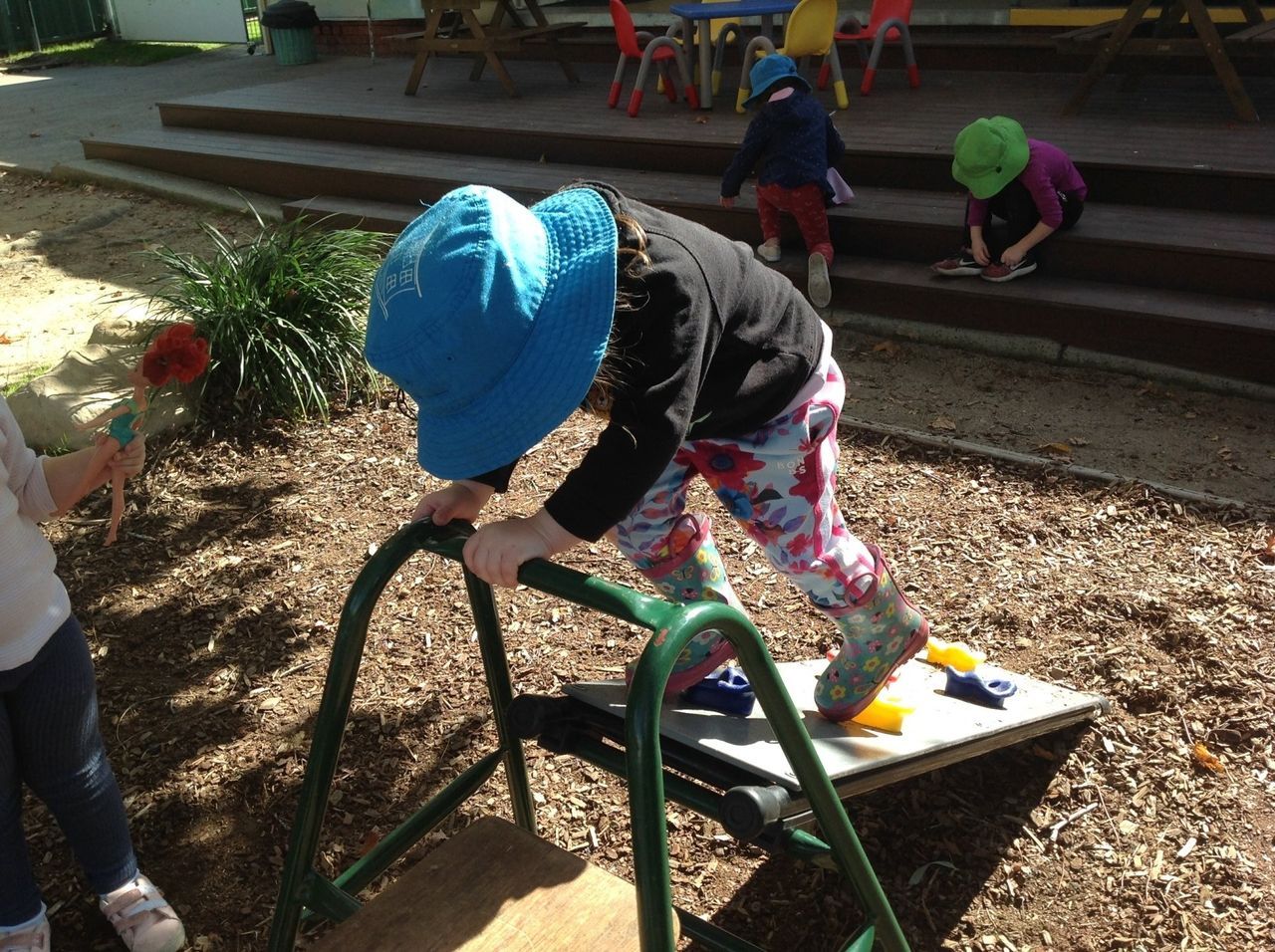 Happy Little Girl — Holmesville, NSW — Holmesville Playhouse Preschool
