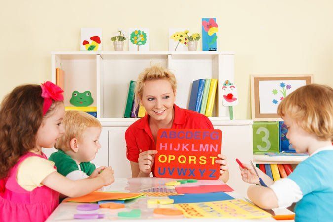 Preschool Children in The Classroom — Holmesville, NSW — Holmesville Playhouse Preschool