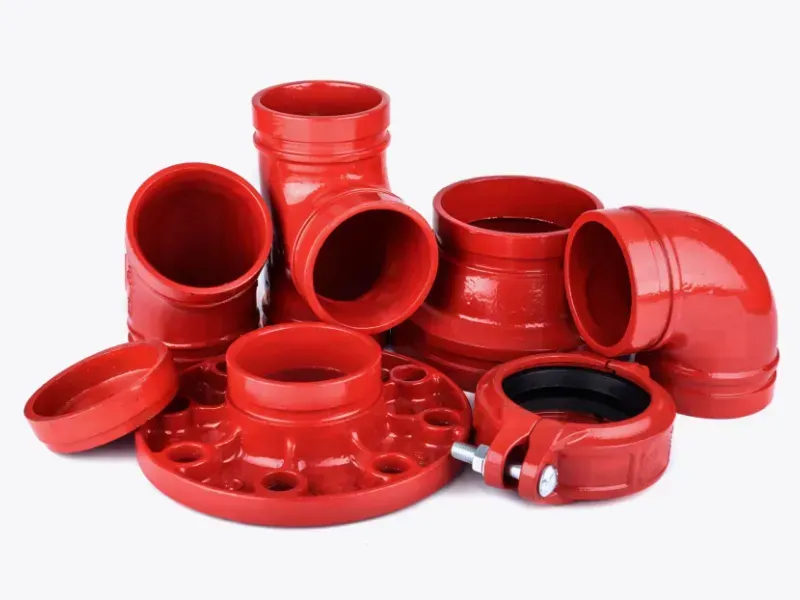 Conexões Grooved em aço carbono
