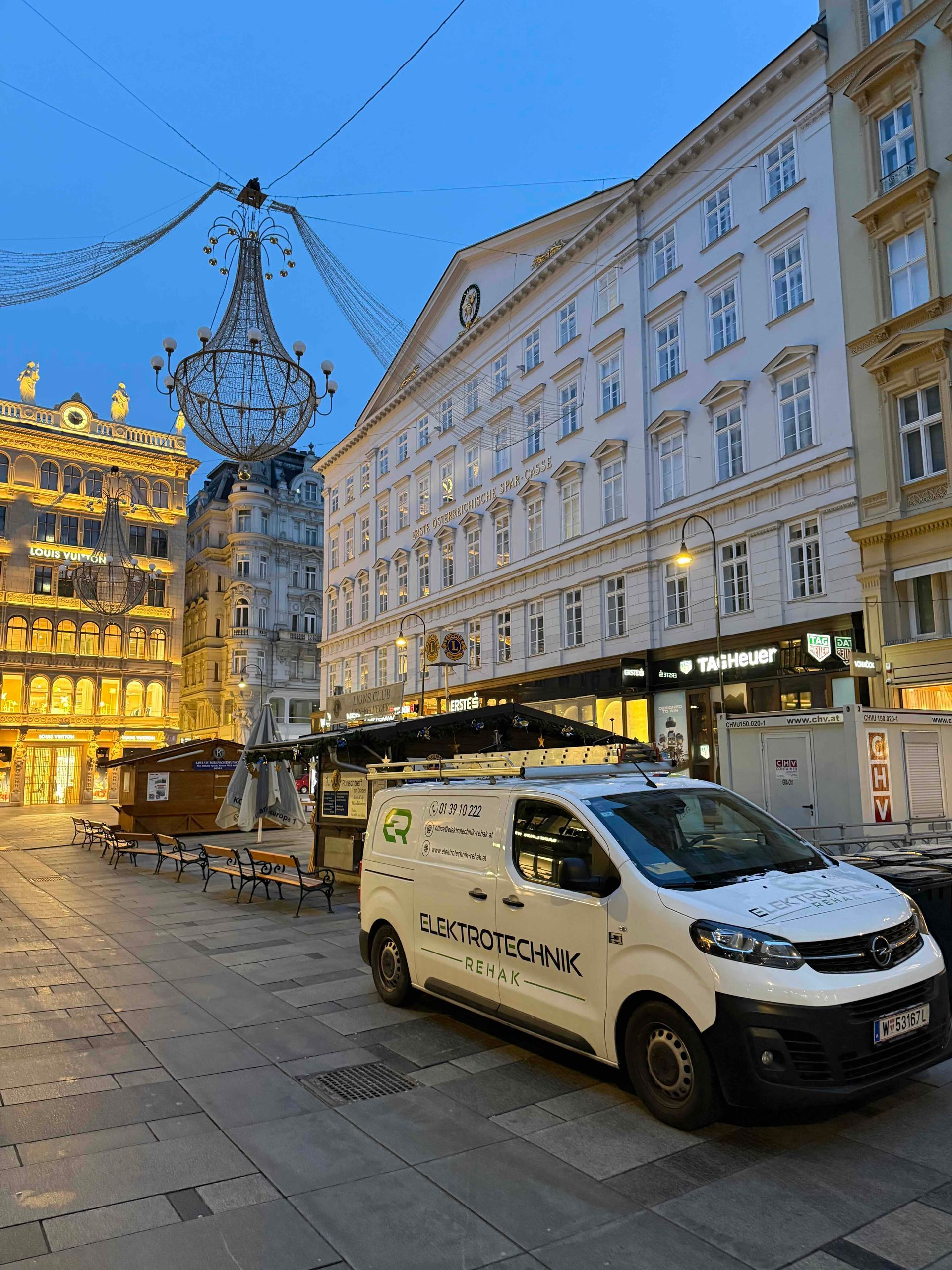 Elektrotechnik Rehak Lieferwagen