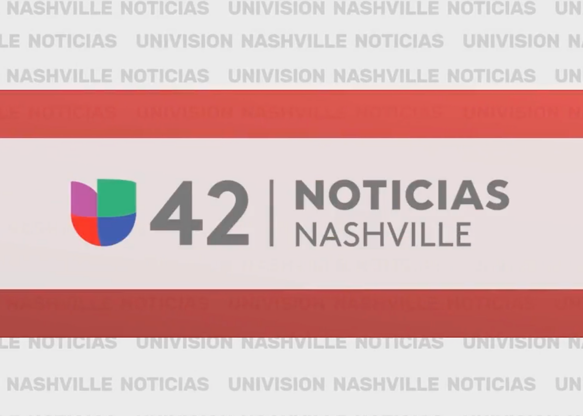 The logo for nashville noticias is shown on a red and white background