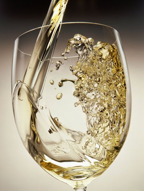 bicchiere di vino bianco