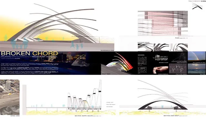 A collage of images with the words broken chord in the middle