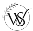 The West Side Logo: A black and white logo with the letter W S in a circle with leaves.