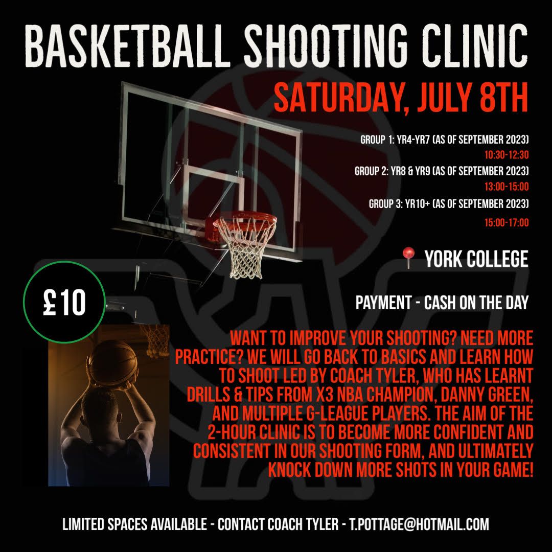 York Eagles Basketball Shooting Clinic