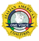 Logo for Italian American One Voice Coalition with yellow, blue, and green circular design