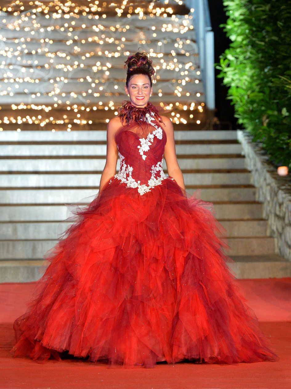 vestito rosso
