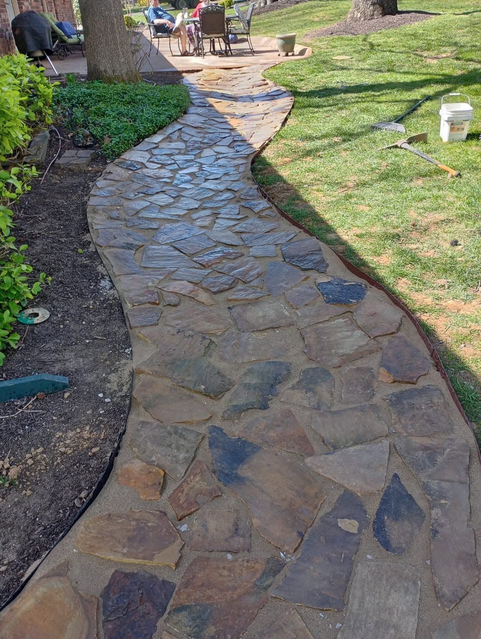 paver walkway