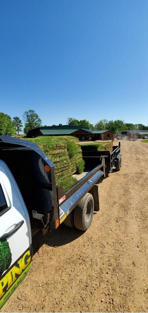 sod delivery to jobsite