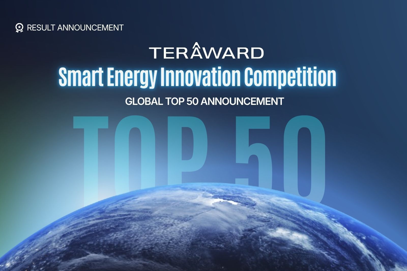 Tera Award top 50 announcement image