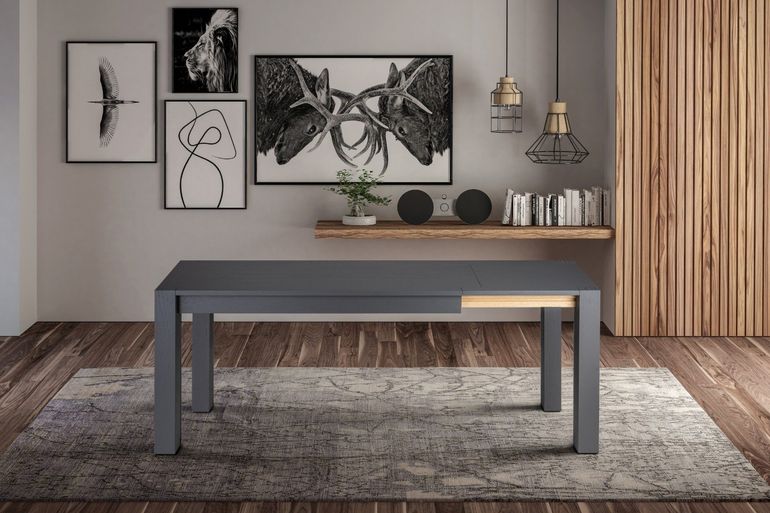 Tavolo in laminato e legno
