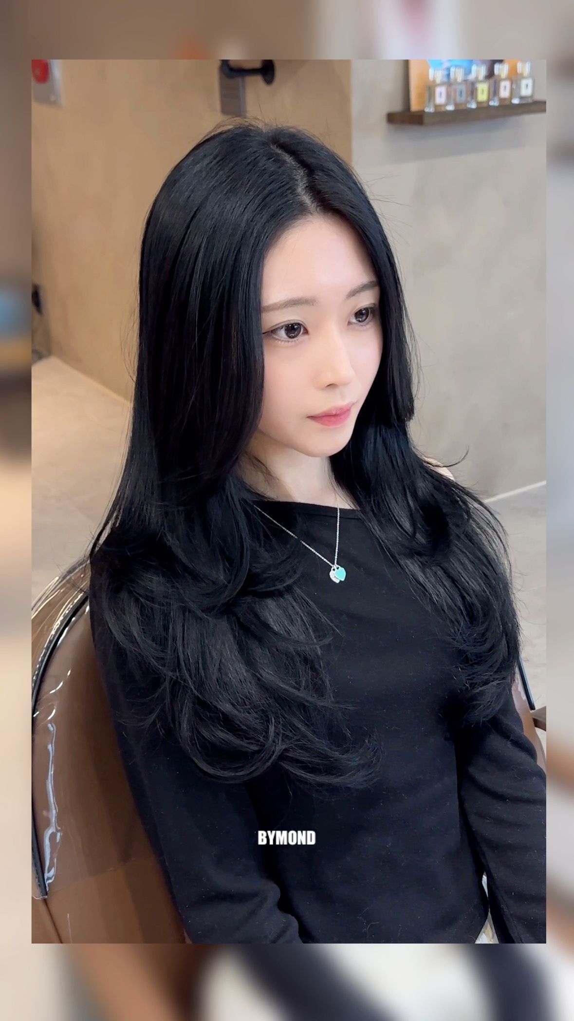 Korean hippie perm Instagram reel by Co-Director Seola