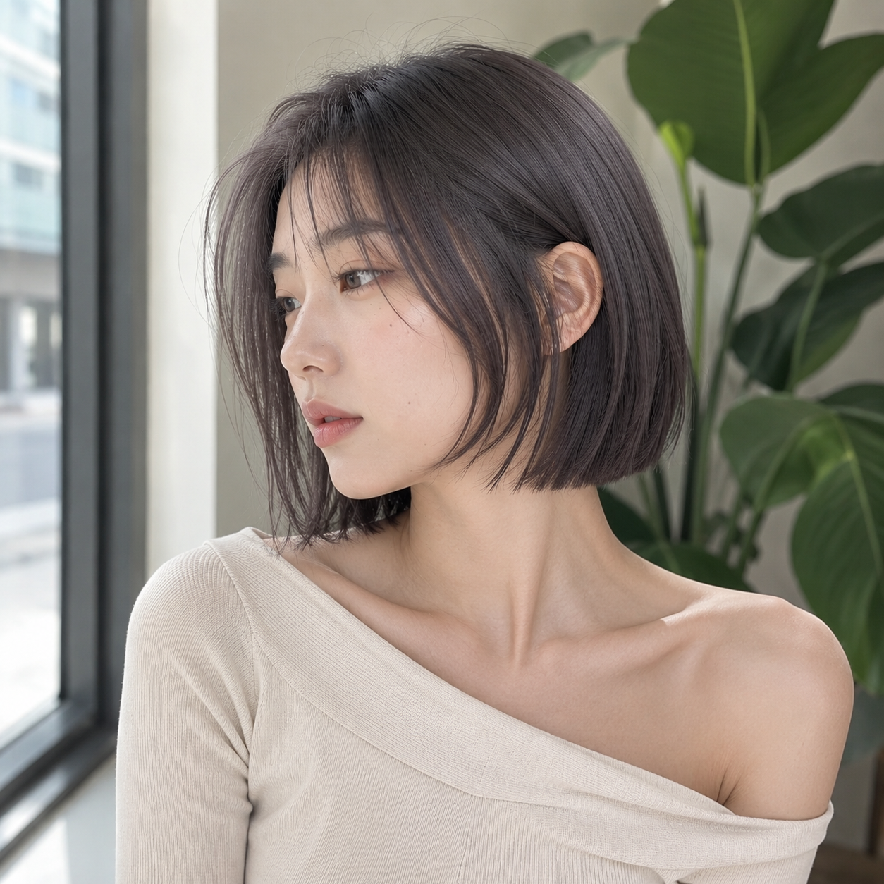 Tassel cut Sarah from LA at Bymond Gwangalli