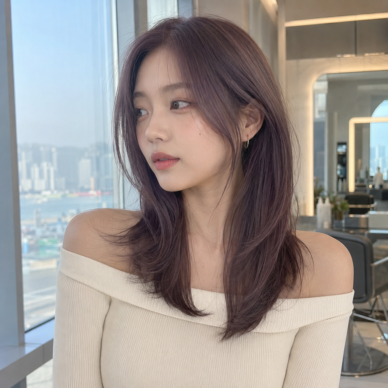 Korean Layered Cut at Bymond Gwangalli