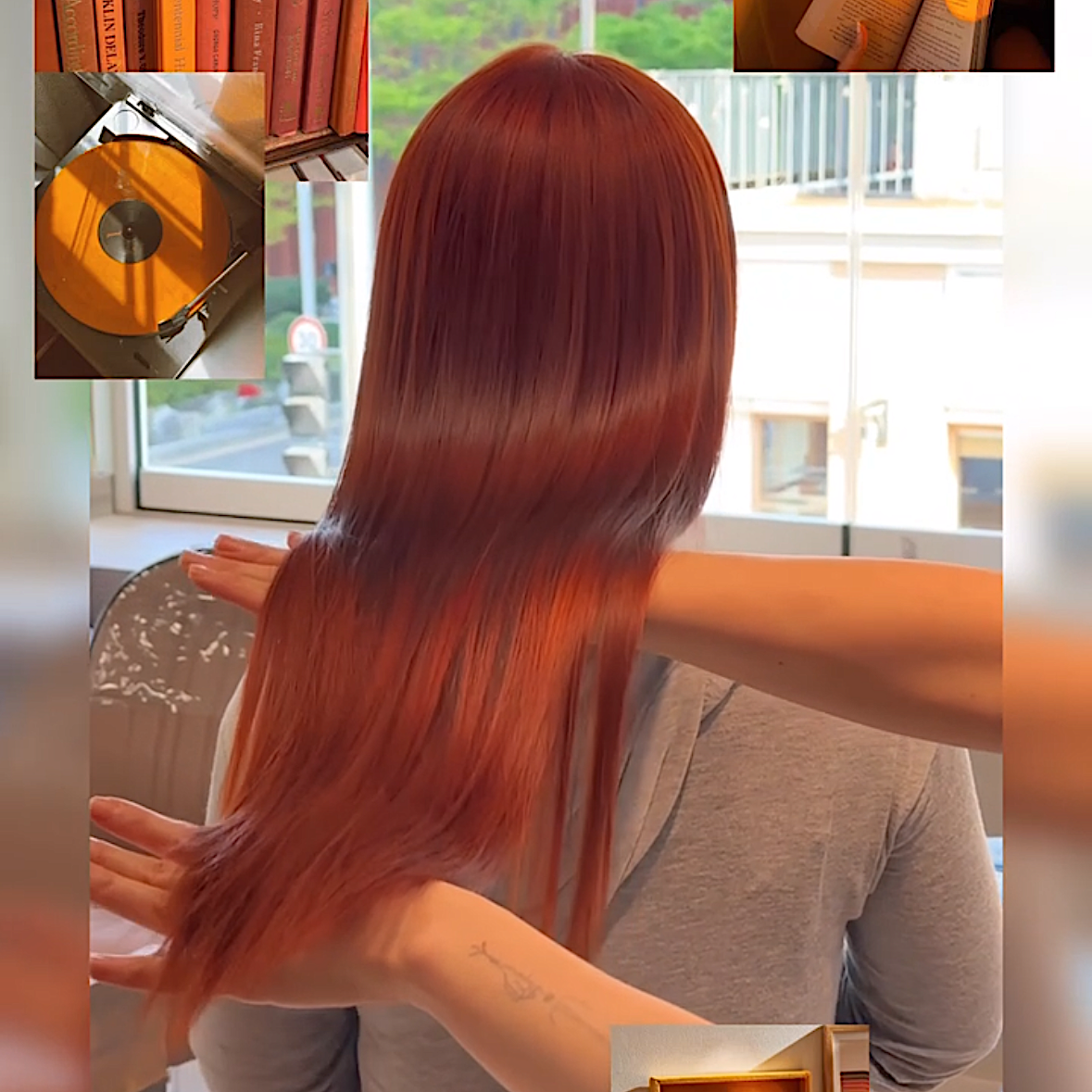 Korean ash tone color Instagram reel by Co-Director Seola
