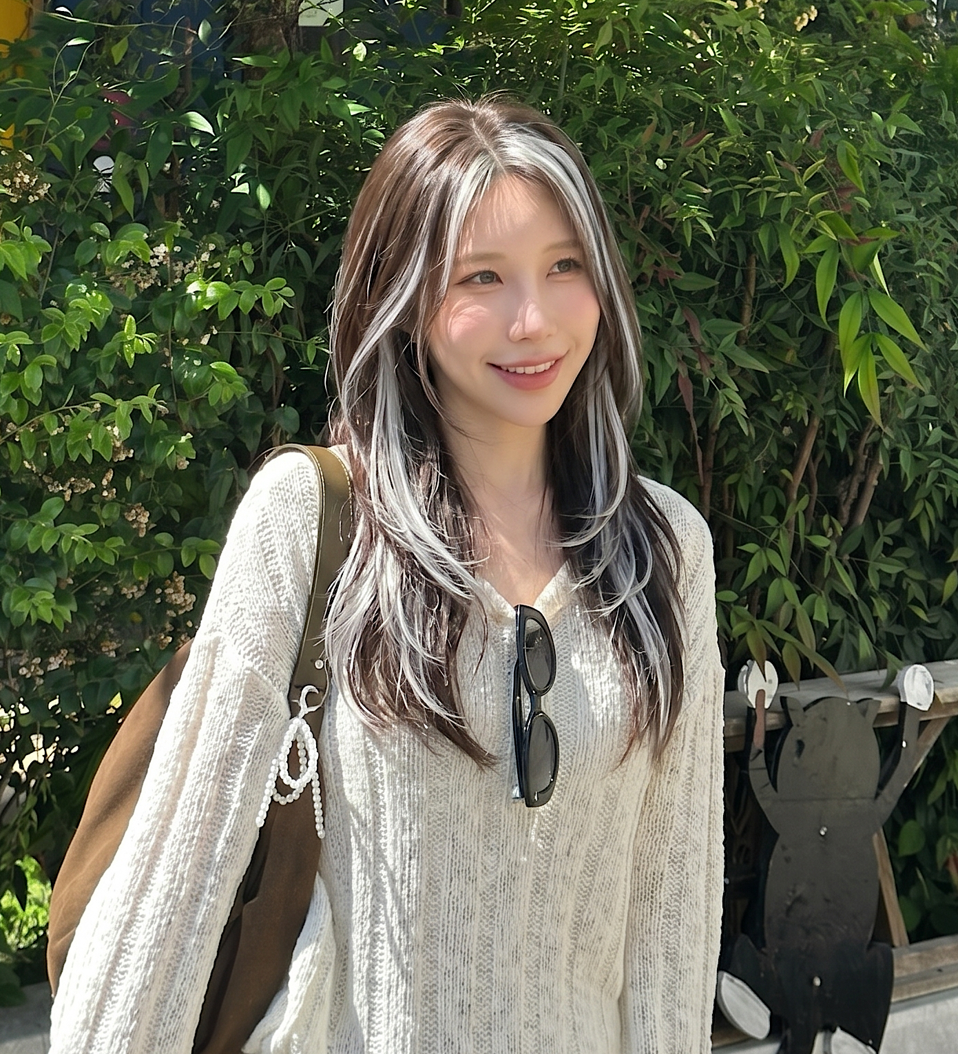 Korean balayage sombré for Wei from Taipei at Bymond Gwangalli