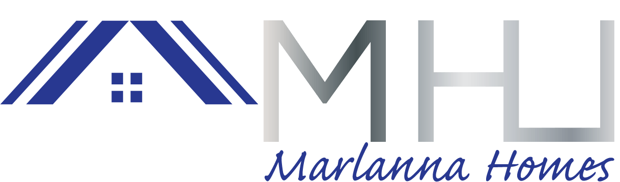 A logo for a company called marlanna homes