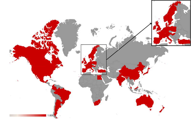 Geographic coverage