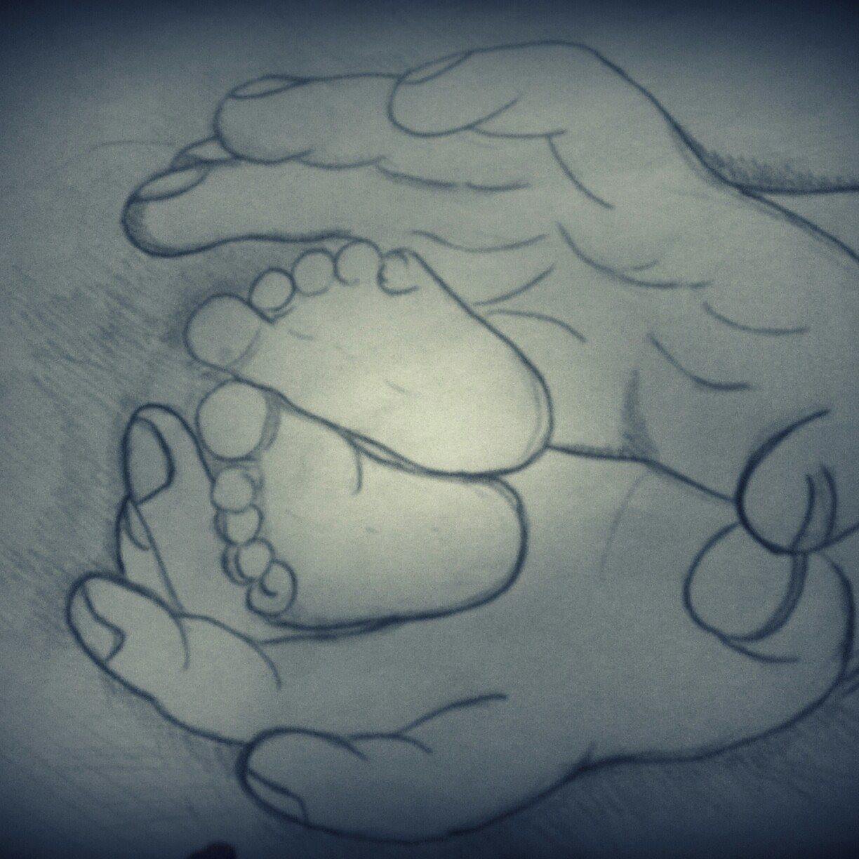 Disegno piedi