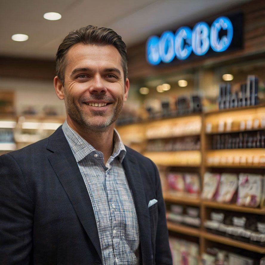 A man in a business suit
