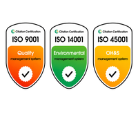 ISO Certification Badges