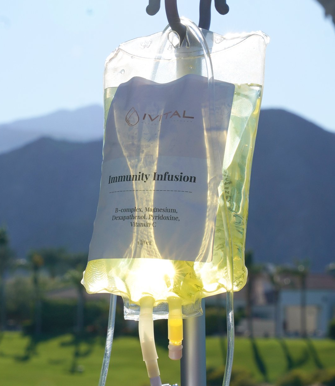 Intravenous vitamin infusion