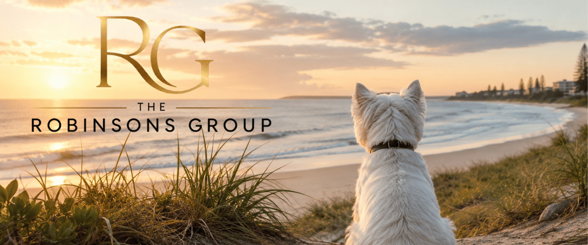 The Boss Dog appreciating the Sunshine Coast Beach ( A westie)