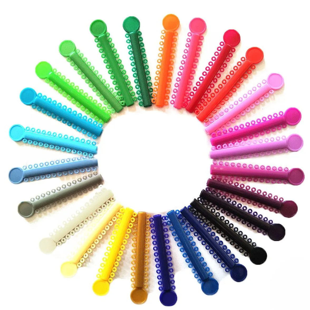 color elastics for braces
