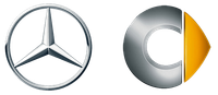 loghi mercedes e smart