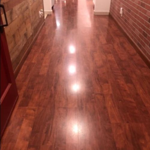 wood floor cleaning