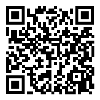 A black and white qr code on a white background.